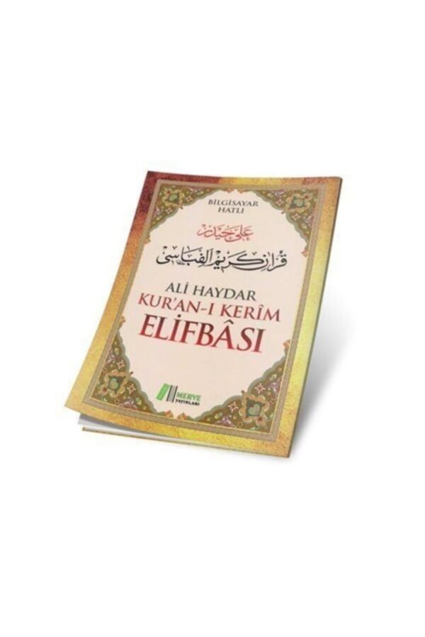 Ali Haydar Kur’an-ı Kerim Elifbası – Bilgisayar Hatlı (Klasik Elifba)