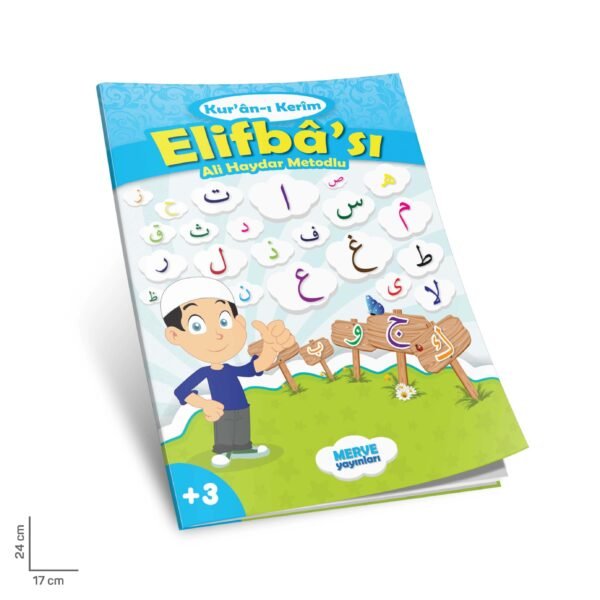 Ali Haydar Metodlu Kur’an-ı Kerim Elifbası (Mavi Kapak) – 3 Yaş ve Üzeri