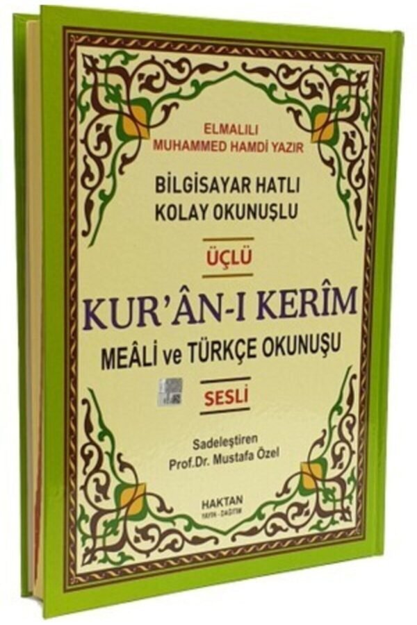 Kuranı Kerim Mealli Türkçe Okunuşlu Latince Okunuşlu Arapça Cami Boy 25-34 Cm