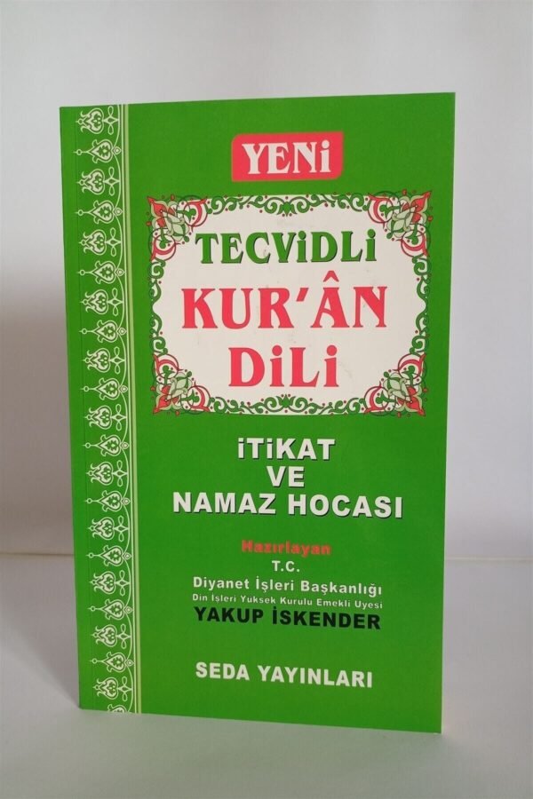 Yeni Tecvidli Kur’an Dili – İtikad ve Namaz Hocası Kitabı | Orta Boy, Seda Yayınları