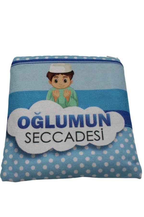 Kılıflı Erkek Çocuk Seccadesi – Oğlumun Seccadesi | Sevimli ve Taşınabilir Namaz Seccadesi