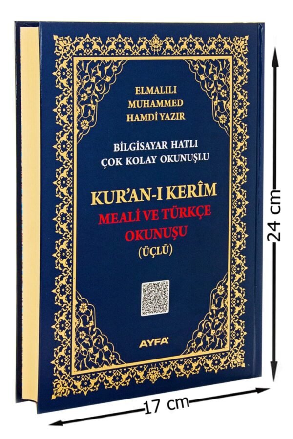 Orta Boy Kuranı Kerim Meali Ve Türkçe Okunuşu - Üçlü
