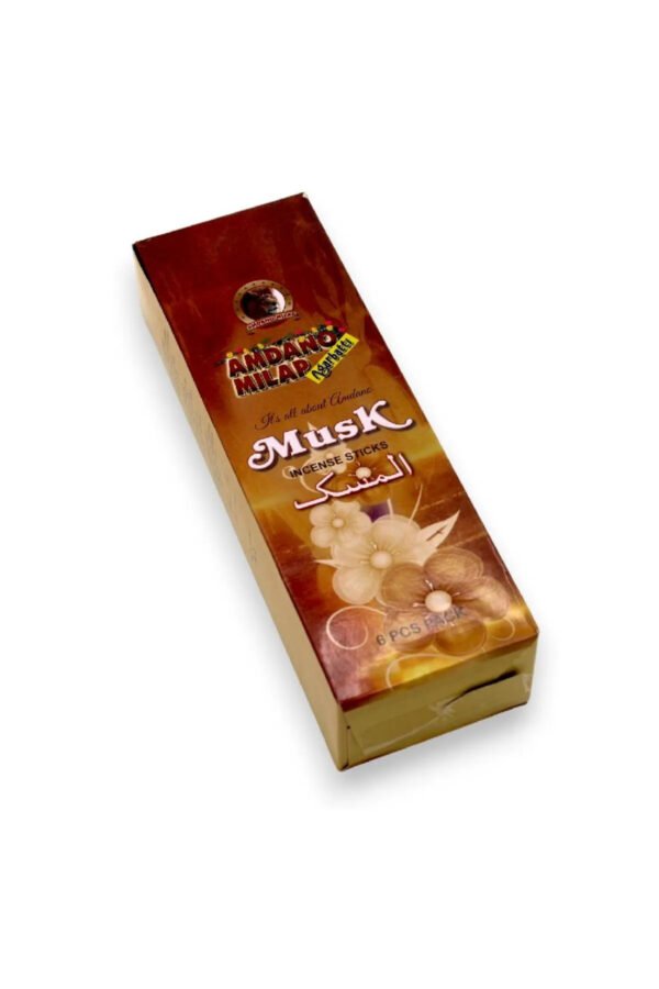 Amdano Milap Tütsü Misk (Musk) 20 Çubuk 6 lı Kutu
